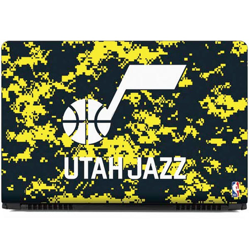NBA Utah Jazz Grey Digi Camo Dell Inspiron Skin